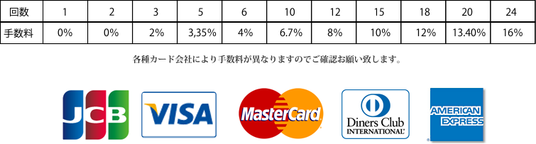 クレジットカード分割イメージ+カード利用OK