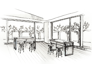 表参道店 店内